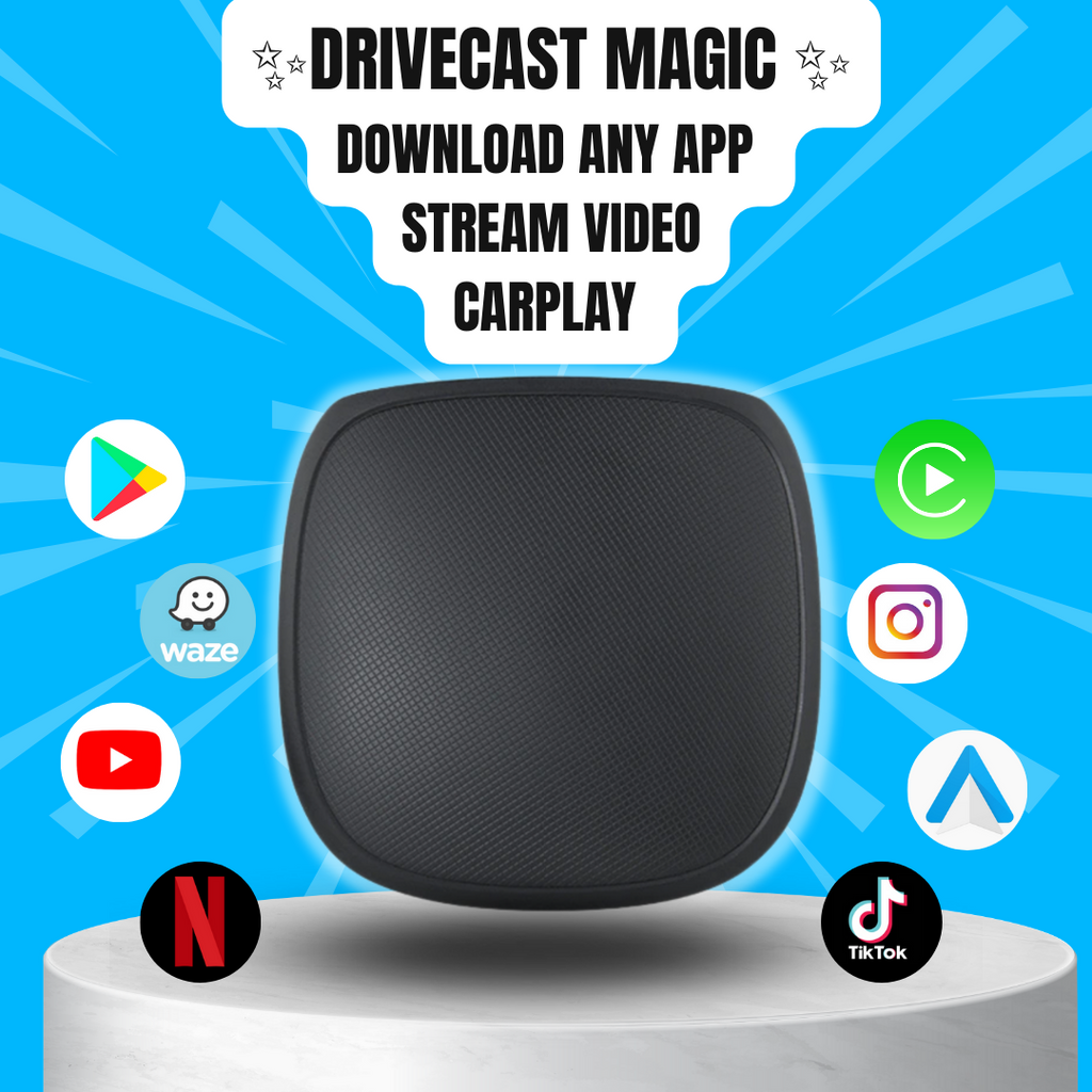 DriveCast Magic Ai Box Wireless CarPlay Adapter Sync My Drive